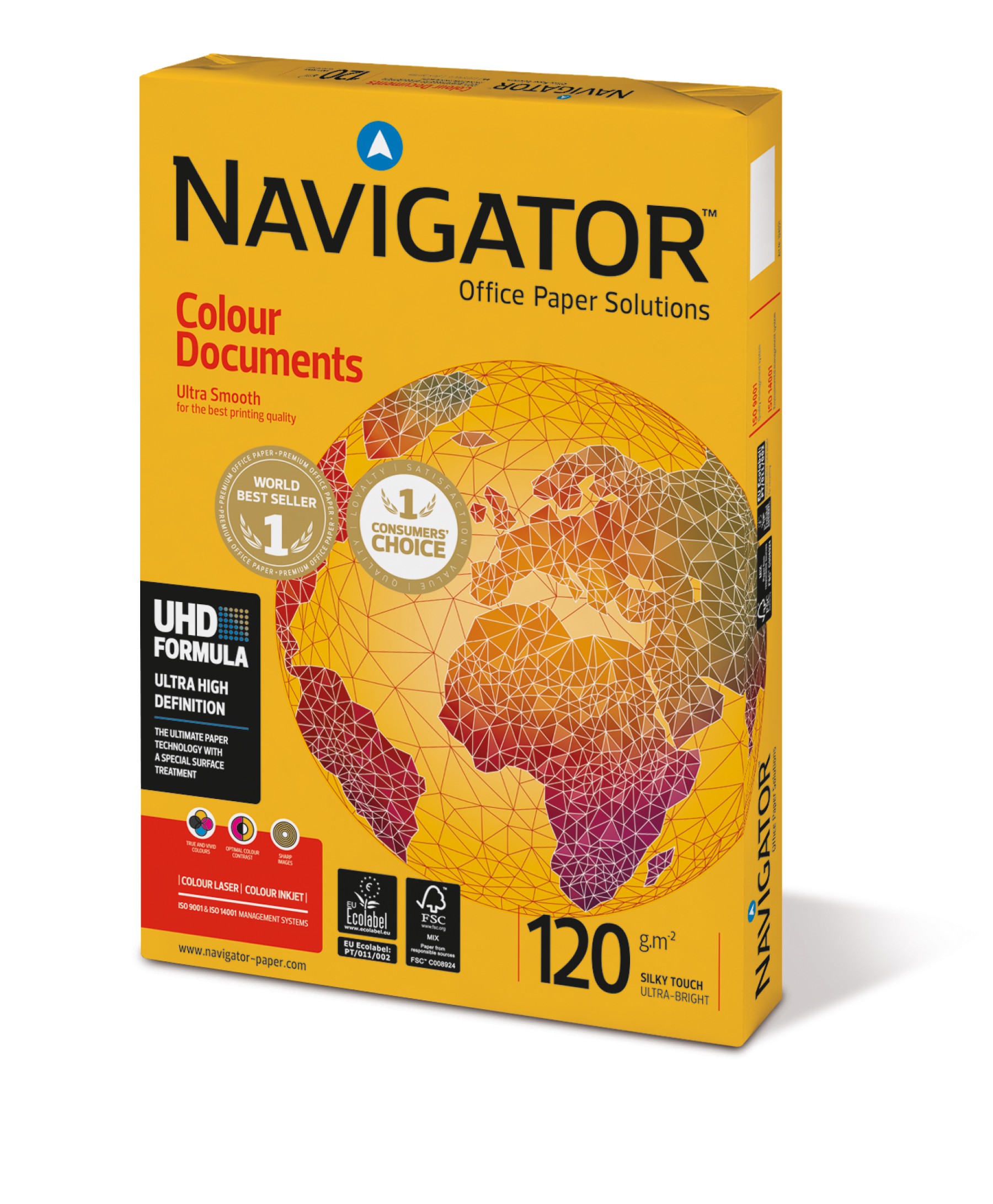 Navigator Colour Documents A4 Paper 120gsm (2000 Pack) 